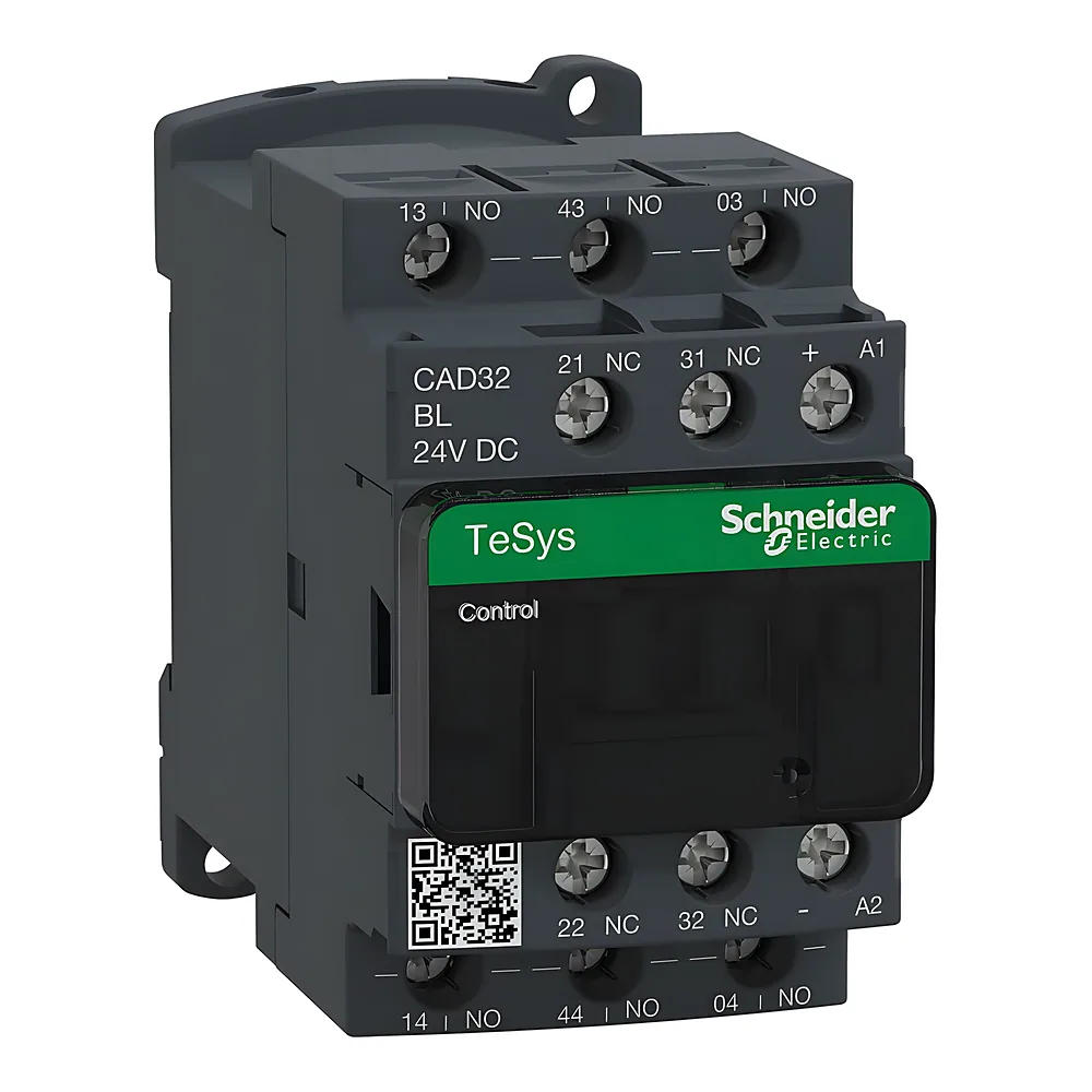 Проміжне реле 3НО/2НЗ 24 В Schneider Electric CAD32BL