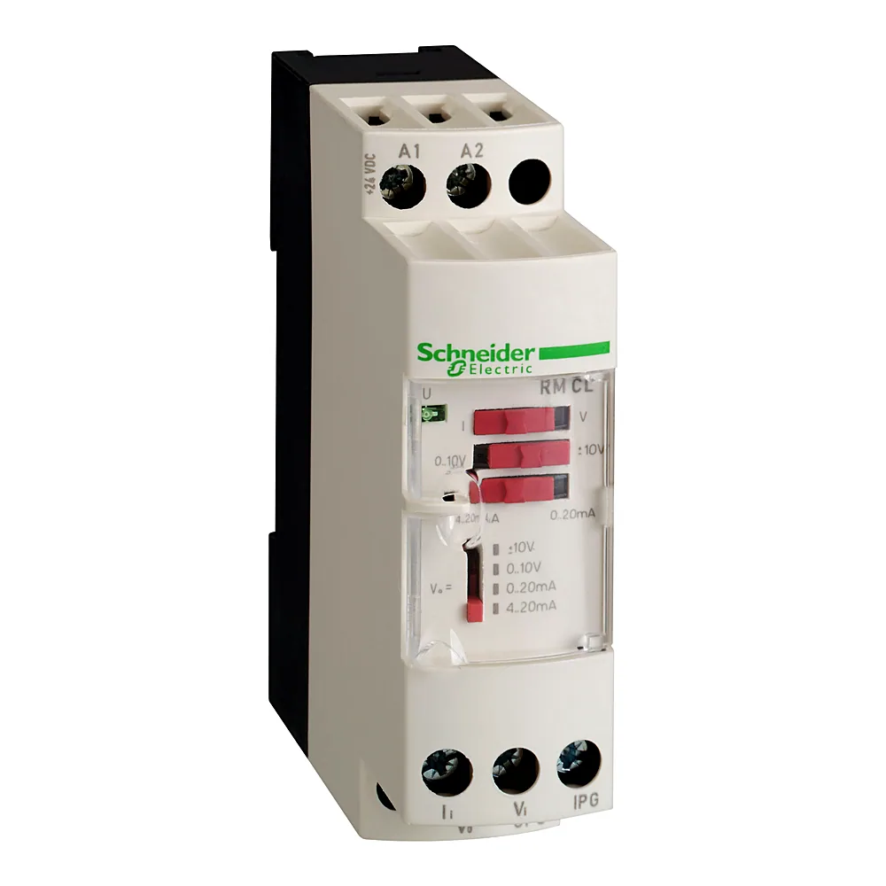 Перетворювач напруги і струму ізольований живлення 24 В DC Schneider Electric RMCL55BD