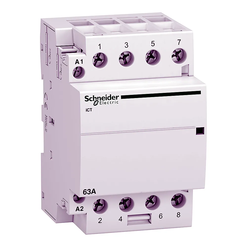 Контактор Acti9 iCT 63 А 4NO 220/240 В AC 50 Гц Schneider Electric A9C20864