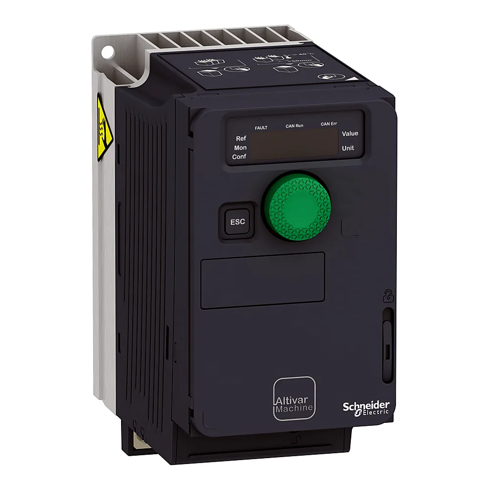 Перетворювач частоти Altivar ATV320 компактний 0,18 кВт 220 В 50/60 Гц 1-фазний з ЕМС-фільтром C2 Schneider Electric ATV320U02M2C
