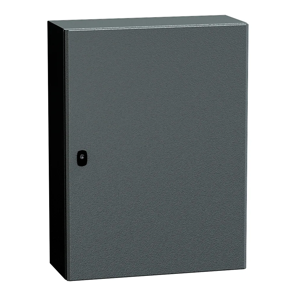 Шафа металева Spacial S3D 800х600х250 мм IP66 з монтажною панеллю Schneider Electric NSYS3D8625P