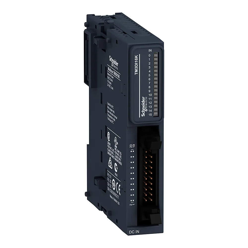 Модуль розширення Modicon TM3 16 входів 24 В DC роз'єм HE10 Schneider Electric TM3DI16K
