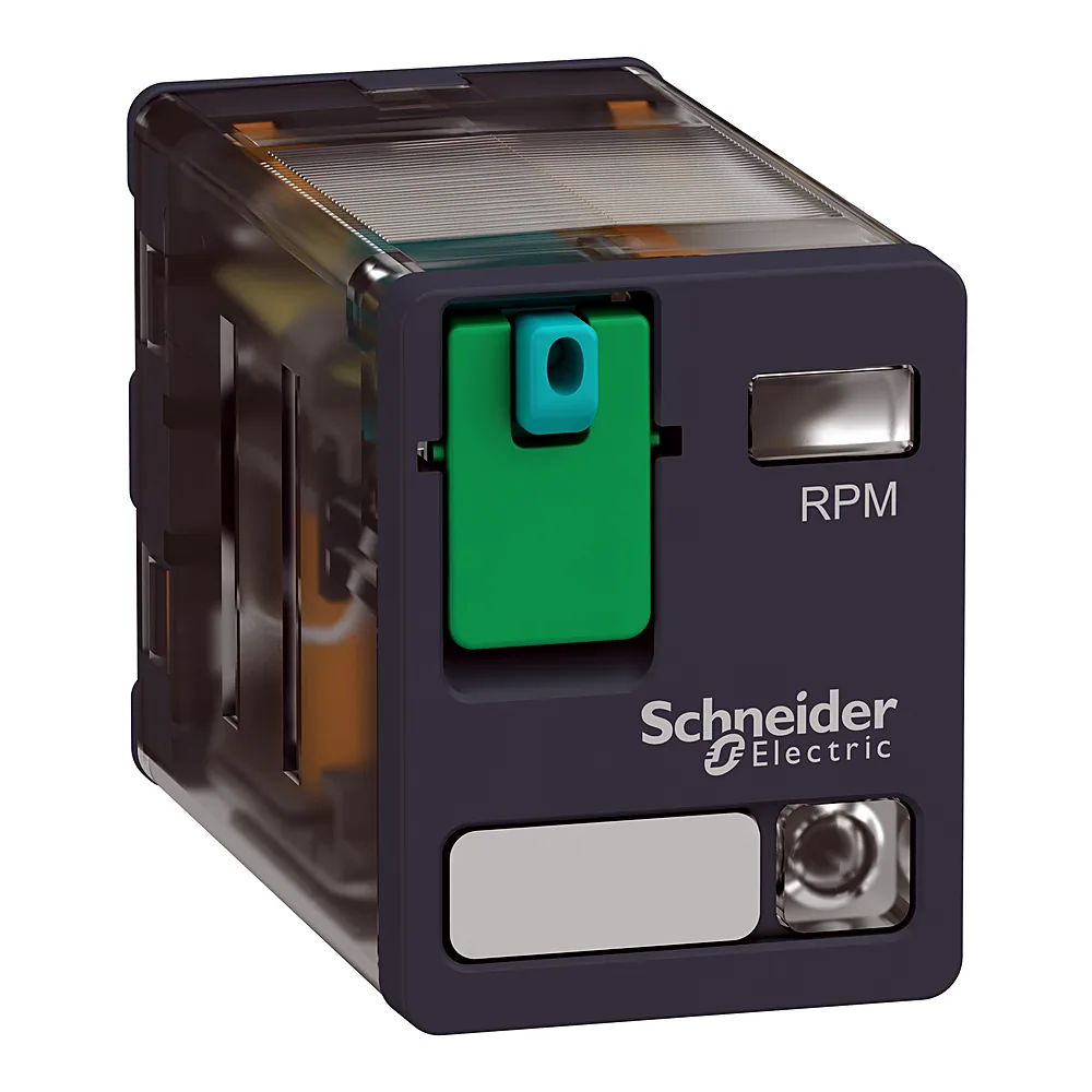 Реле силове RPM 2CO 15 А 24 В DC зі світлодіодом Schneider Electric RPM22BD