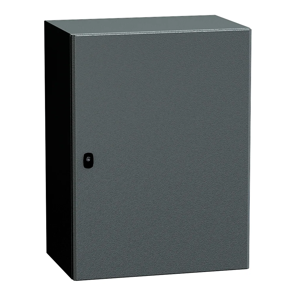 Шафа металева Spacial S3D 800х600х400 мм IP66 з монтажною панеллю Schneider Electric NSYS3D8640P