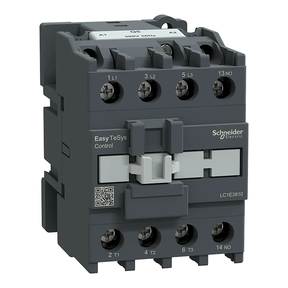 Контактор TeSys E 3P 38 А AC-3 1NO котушка 380 В AC 50 Гц Schneider Electric LC1E3810Q5