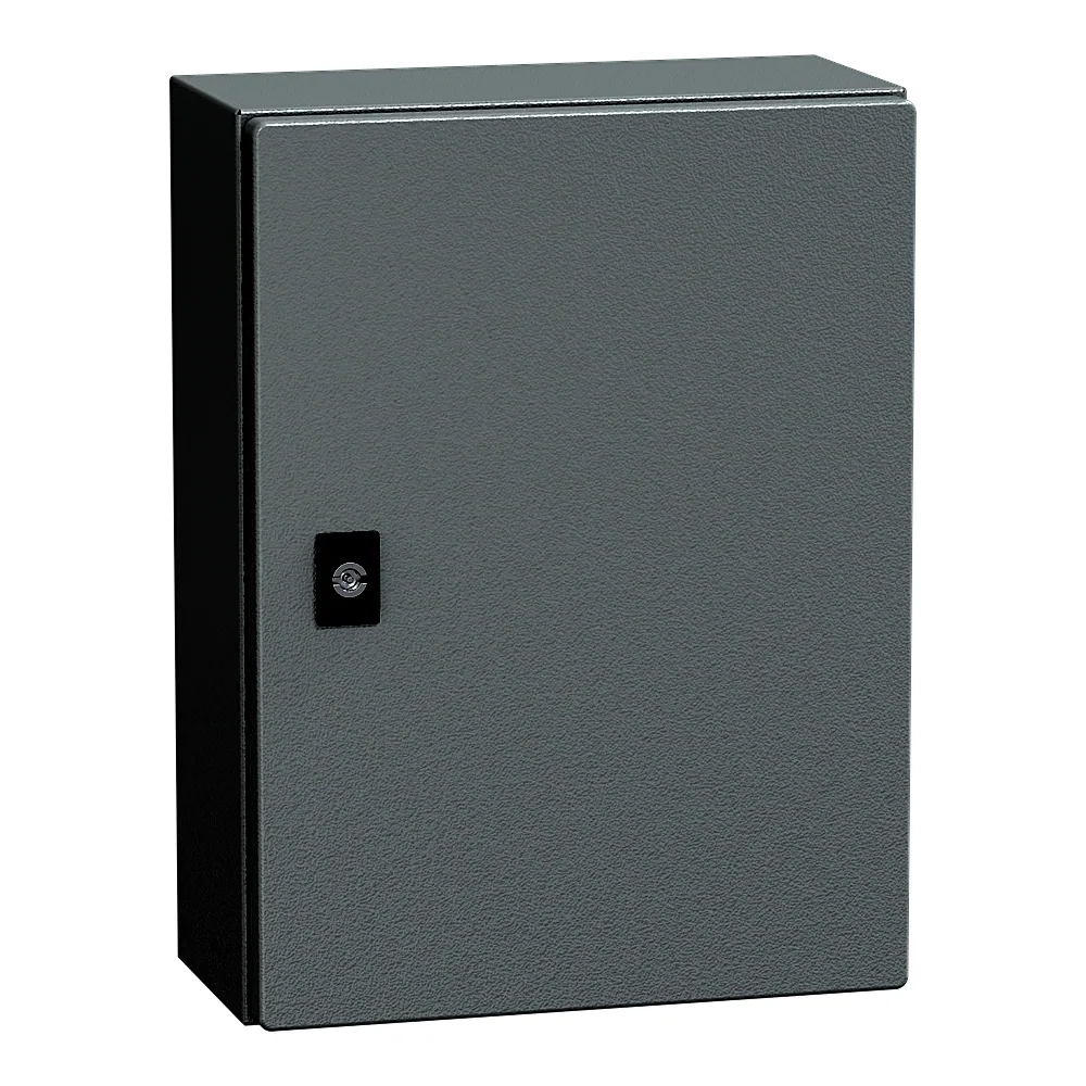 Шафа металева Spacial CRN 400х300х150 мм IP66 з монтажною панеллю Schneider Electric NSYCRN43150P