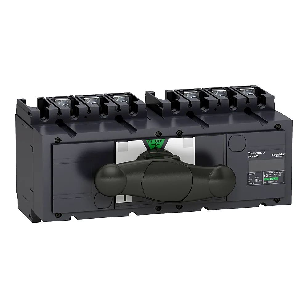 Перемикач навантаження INS250 3P+3P 160 А (1-0-2) Schneider Electric 31144