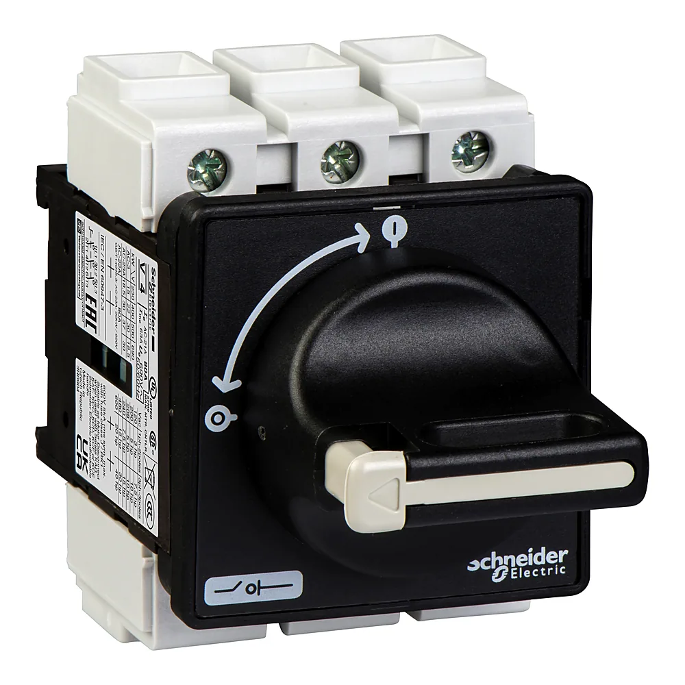 Вимикач-роз'єднувач аварійний TeSys Vario 3P 80 А 60х60 мм Schneider Electric VBF4