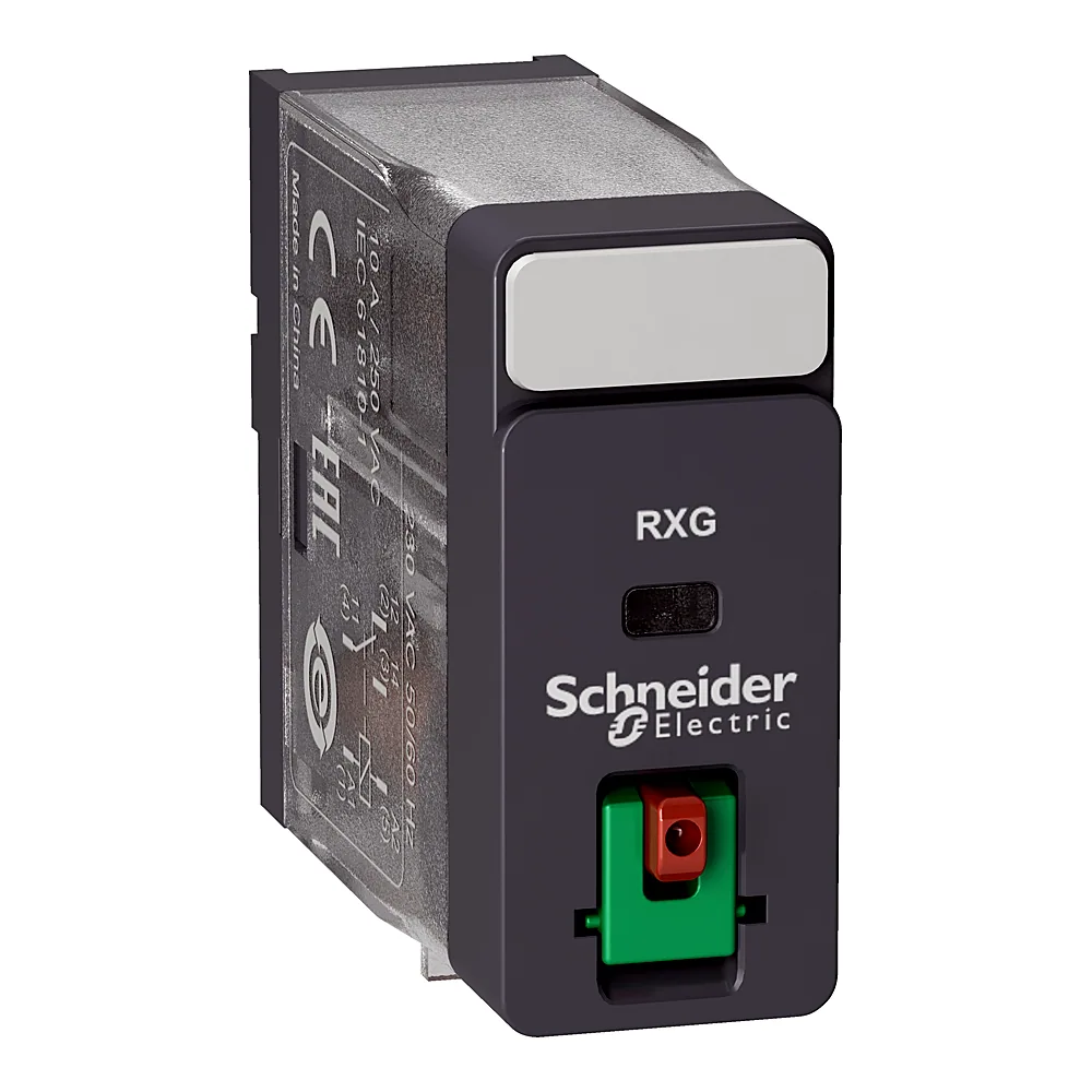 Реле проміжне RXG 1CO 10 А 230 В AC без світлодіода Schneider Electric RXG11P7