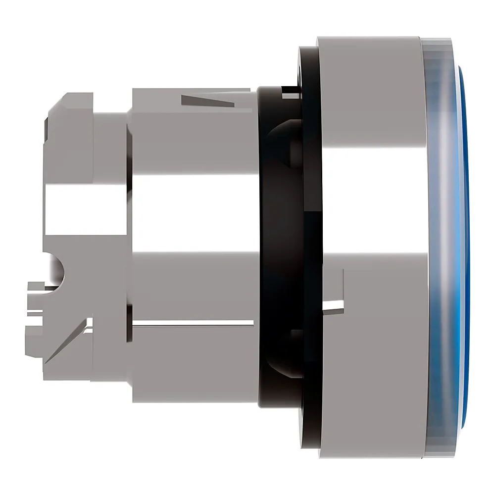 Головка кнопки Harmony XB4 D22 мм з підсвічуванням з поверненням потайна синя Schneider Electric ZB4BW363