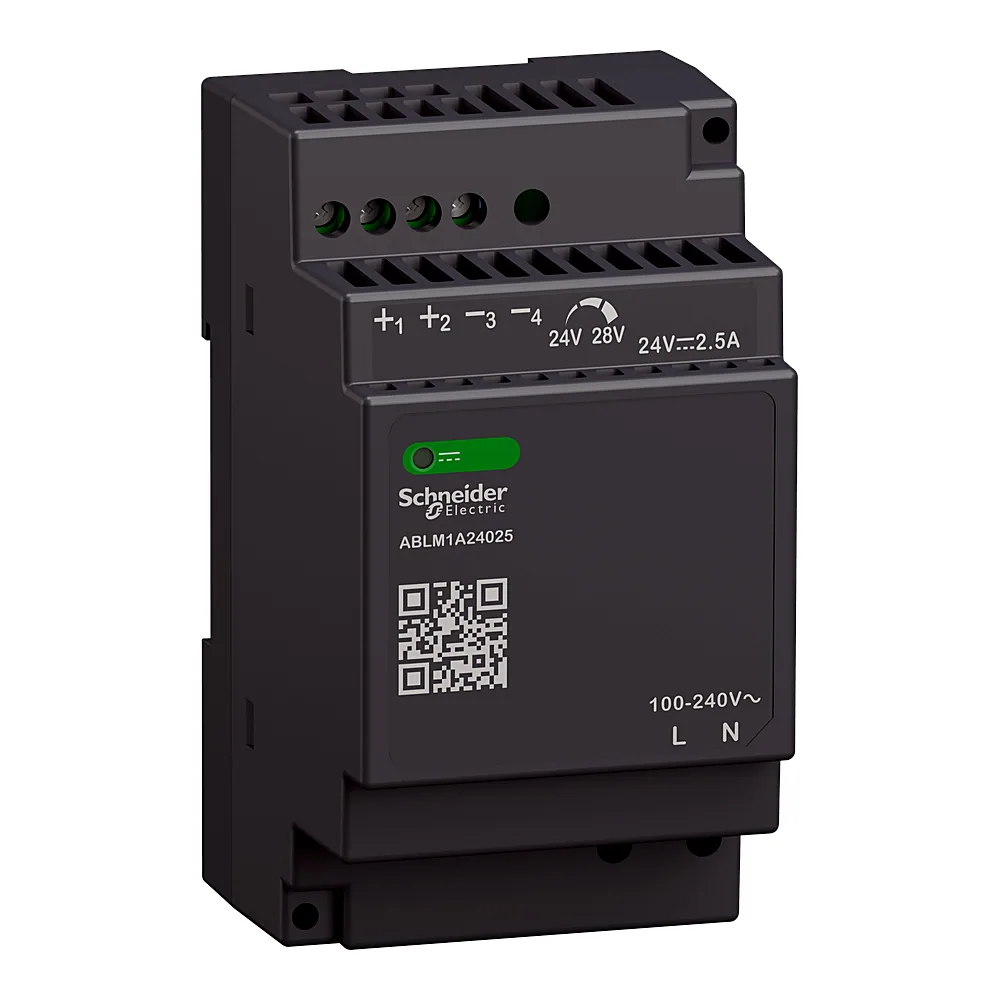 Блок живлення Modicon ABLM модульний 24 В 2,5 А 60 Вт Schneider Electric ABLM1A24025