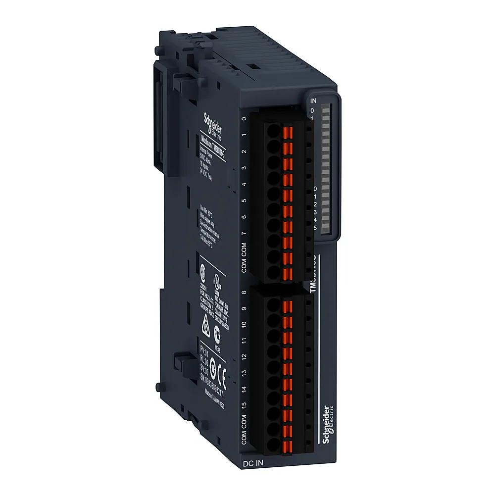 Модуль розширення Modicon TM3 16 входів 24 В DC пружинні затискачі Schneider Electric TM3DI16G