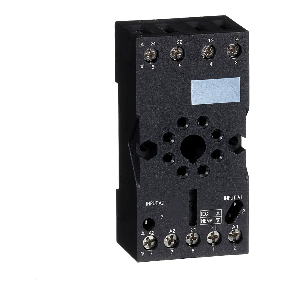 Цоколь для реле RUM 2CO 10 А з циліндричними контактами Schneider Electric RUZC2M