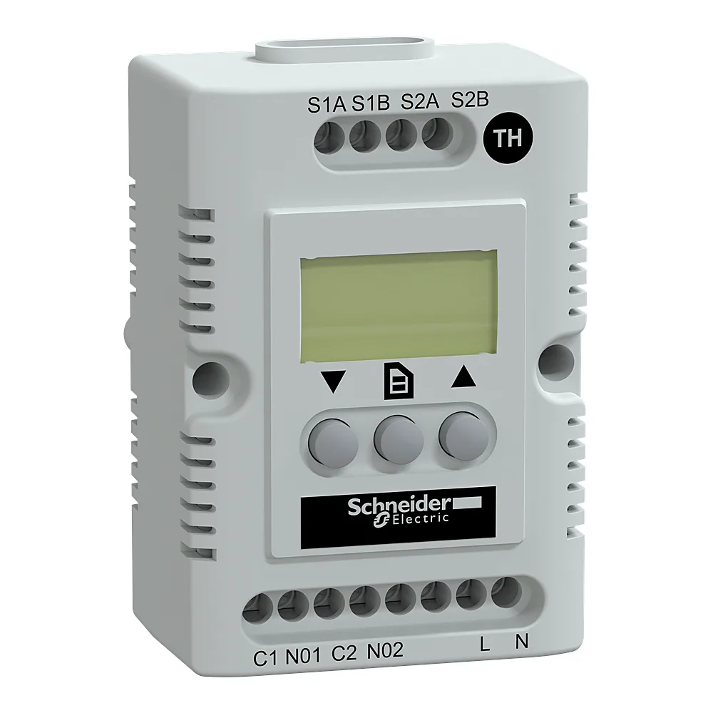 Термостат електронний ClimaSys CC 230 В від -40 до +80 °C Schneider Electric NSYCCOTH230VID