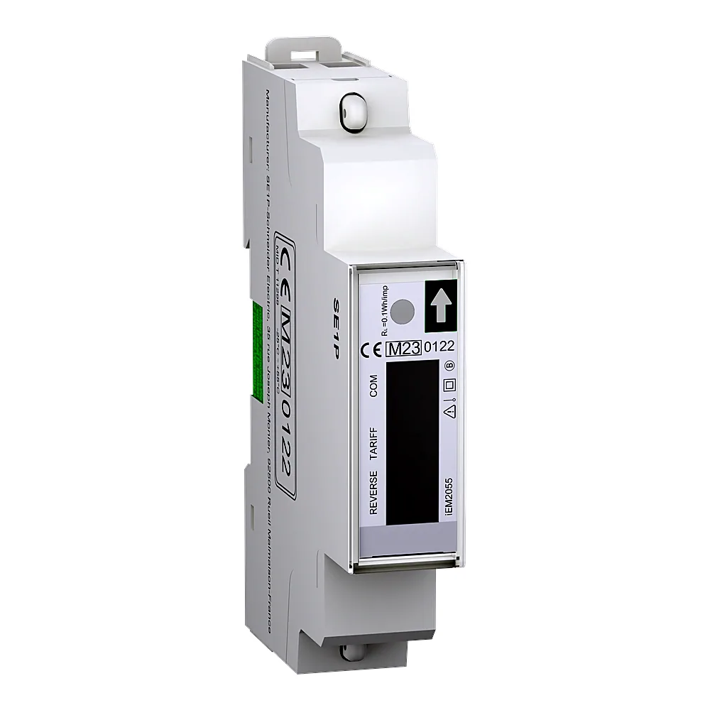 Лічильник електроенергії Acti9 iEM2055 1-фазний 2 тарифи RS485 Modbus RTU 45 А MID Schneider Electric A9MEM2055