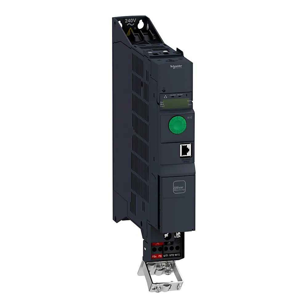 Перетворювач частоти Altivar ATV320 книжкового формату 1,5 кВт 380-500 В 50/60 Гц 3-фазний з ЕМС-фільтром C2 Schneider Electric ATV320U15N4B