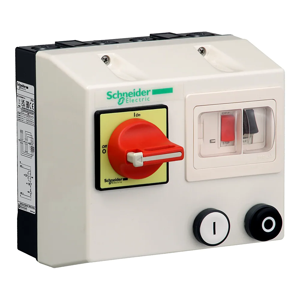 Пускач TeSys LG в корпусі IP55 1-1,6 А AC 380 В Schneider Electric LG1K065Q706