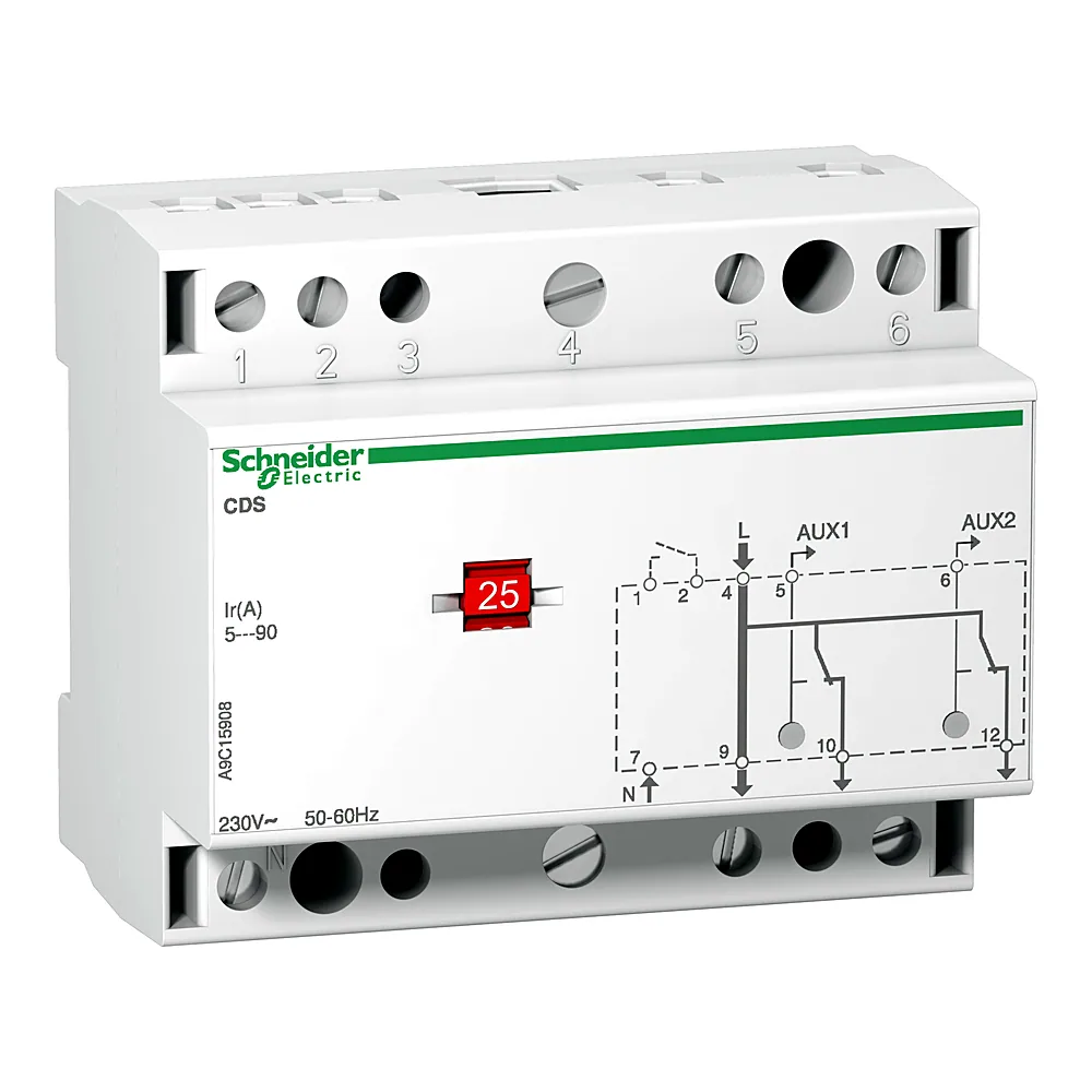Реле відключення неприоритетного навантаження Acti9 CDS 1P 230 В Schneider Electric A9C15908