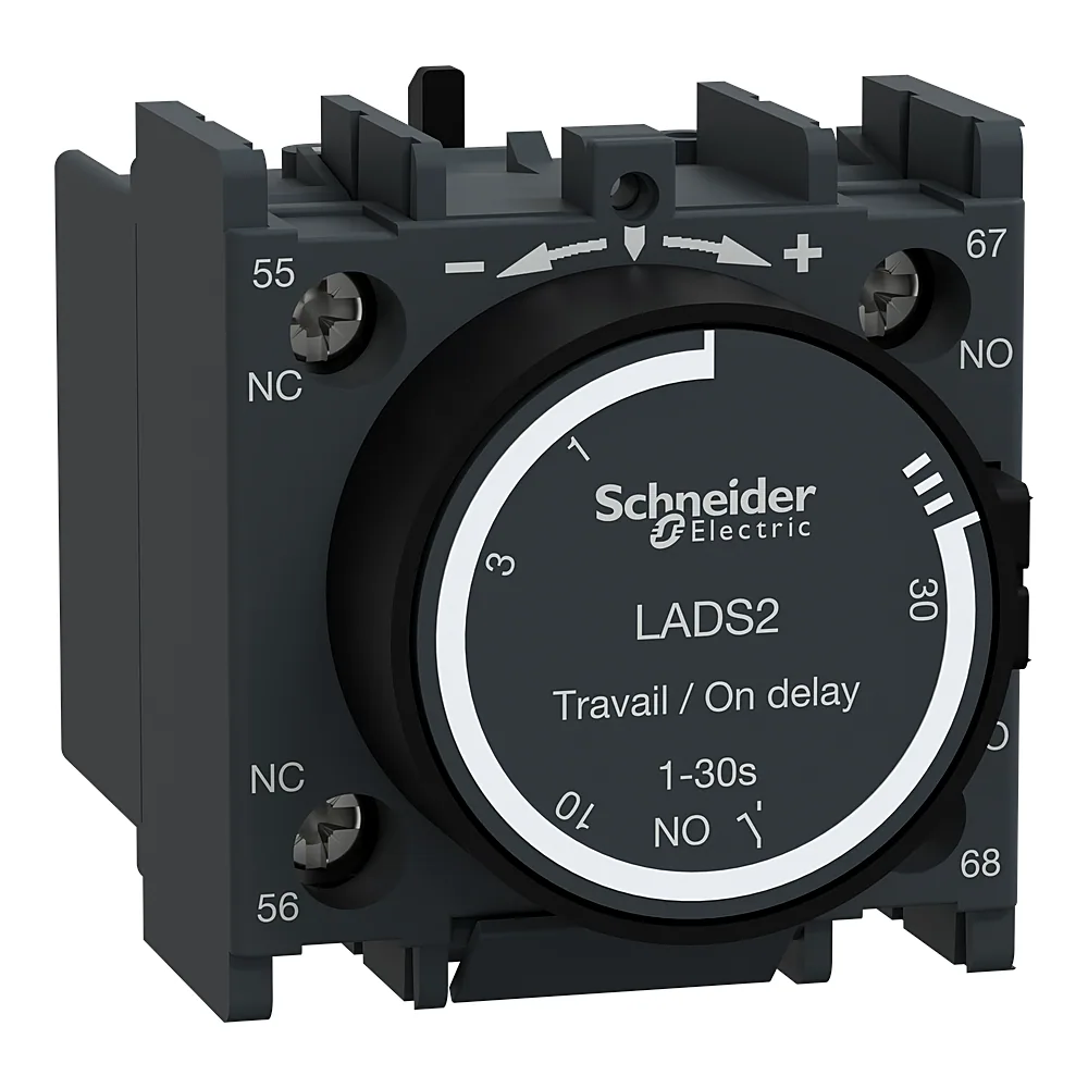 Модуль затримки часу на вмикання 1-30 с 1NO+1NC Schneider Electric LADS2