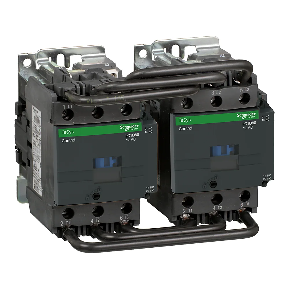 Контактор TeSys Deca реверсивний 3P 80 А 1NO+1NC котушка 230 В AC 50/60 Гц Schneider Electric LC2D80P7