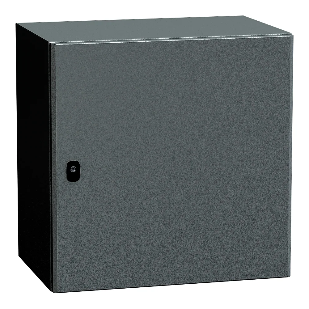 Шафа металева Spacial S3D 600х600х400 мм IP66 з монтажною панеллю Schneider Electric NSYS3D6640P