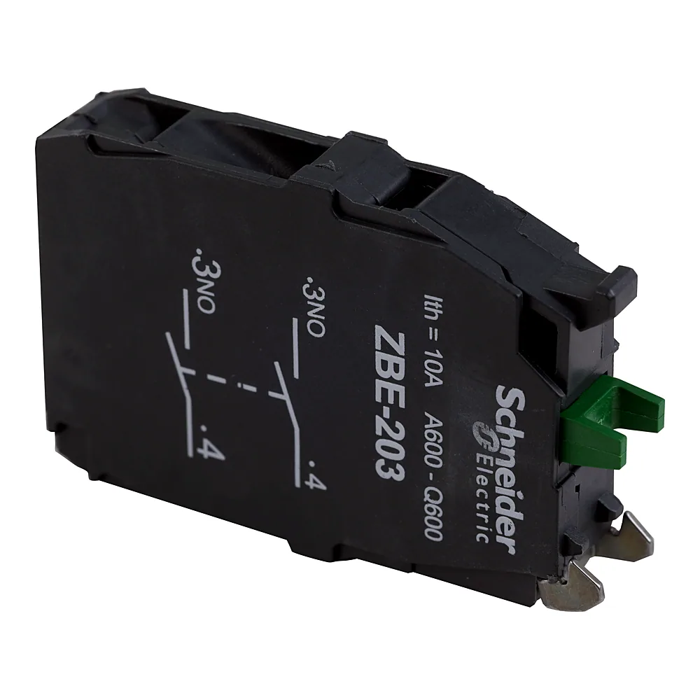 Блок-контакт подвійний 2NO Schneider Electric ZBE203