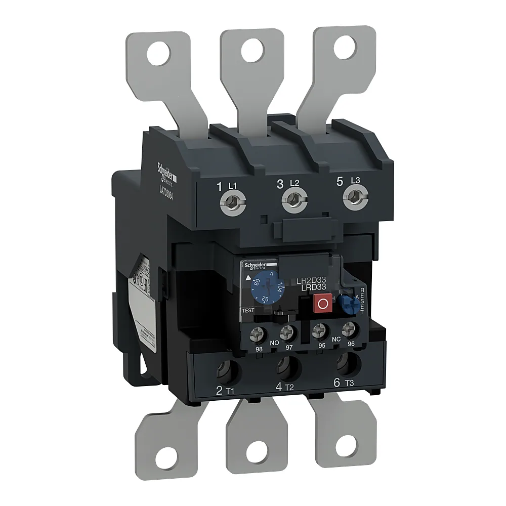 Теплове реле TeSys Deca 80-104 А клас 10A 1NO+1NC Schneider Electric LRD33656