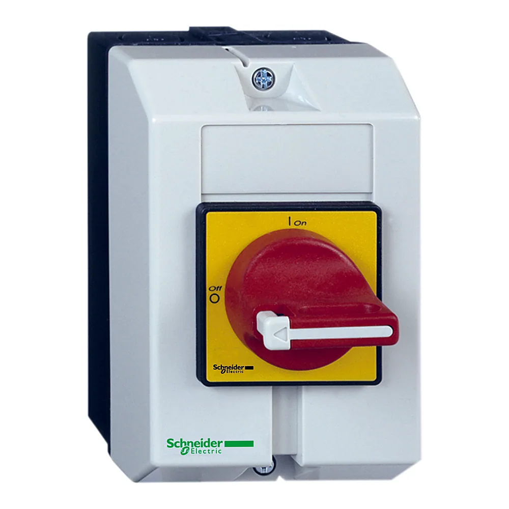 Вимикач-роз'єднувач аварійний TeSys VARIO 3P 16 А у корпусі IP65 Schneider Electric VCF01GE
