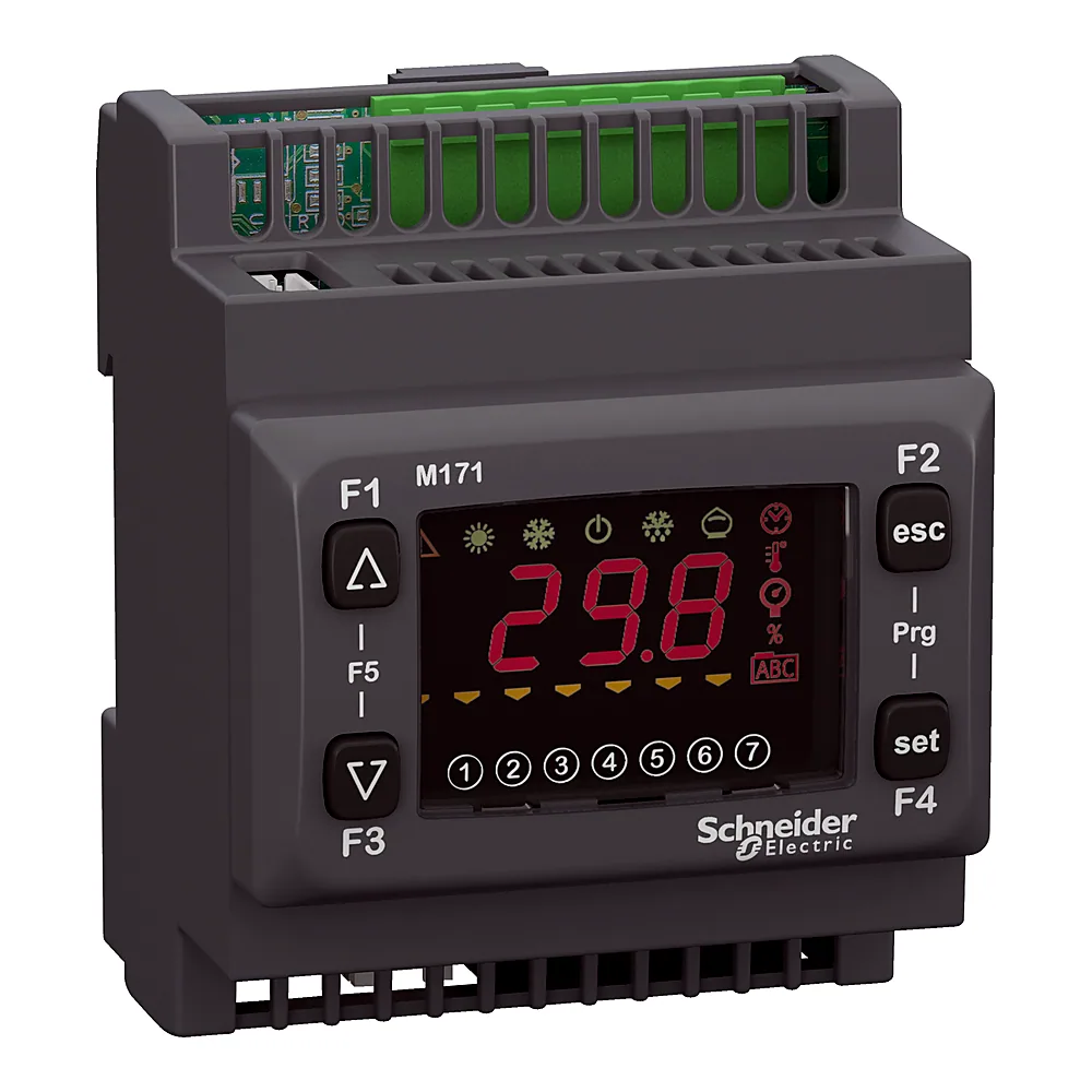 Контролер програмований логічний Modicon M171 Optimized з дисплеєм 22 входи/виходи Schneider Electric TM171OD22R