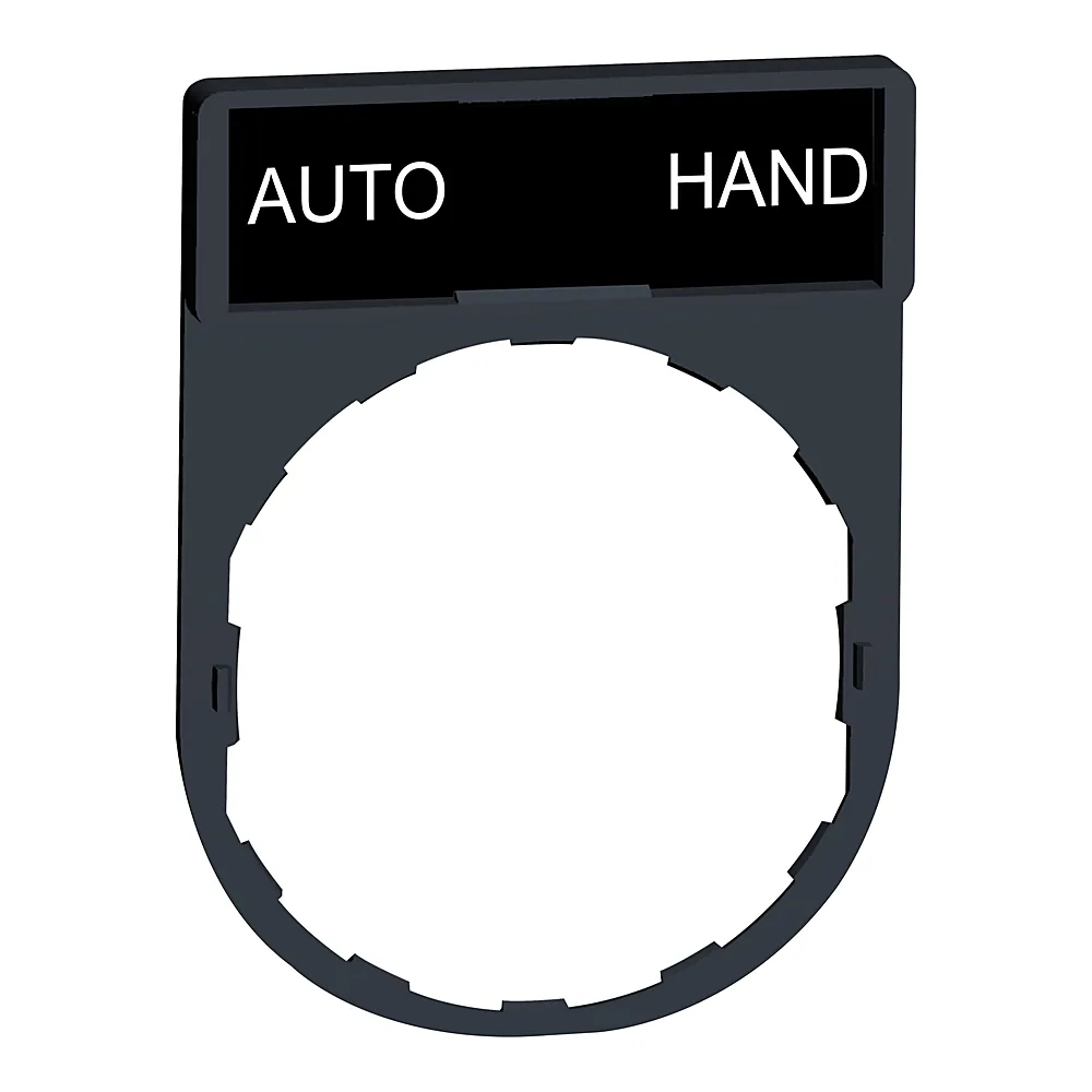 Маркування AUTO-HAND 30х40 мм для Harmony XB4/XB5 Schneider Electric ZBY2364