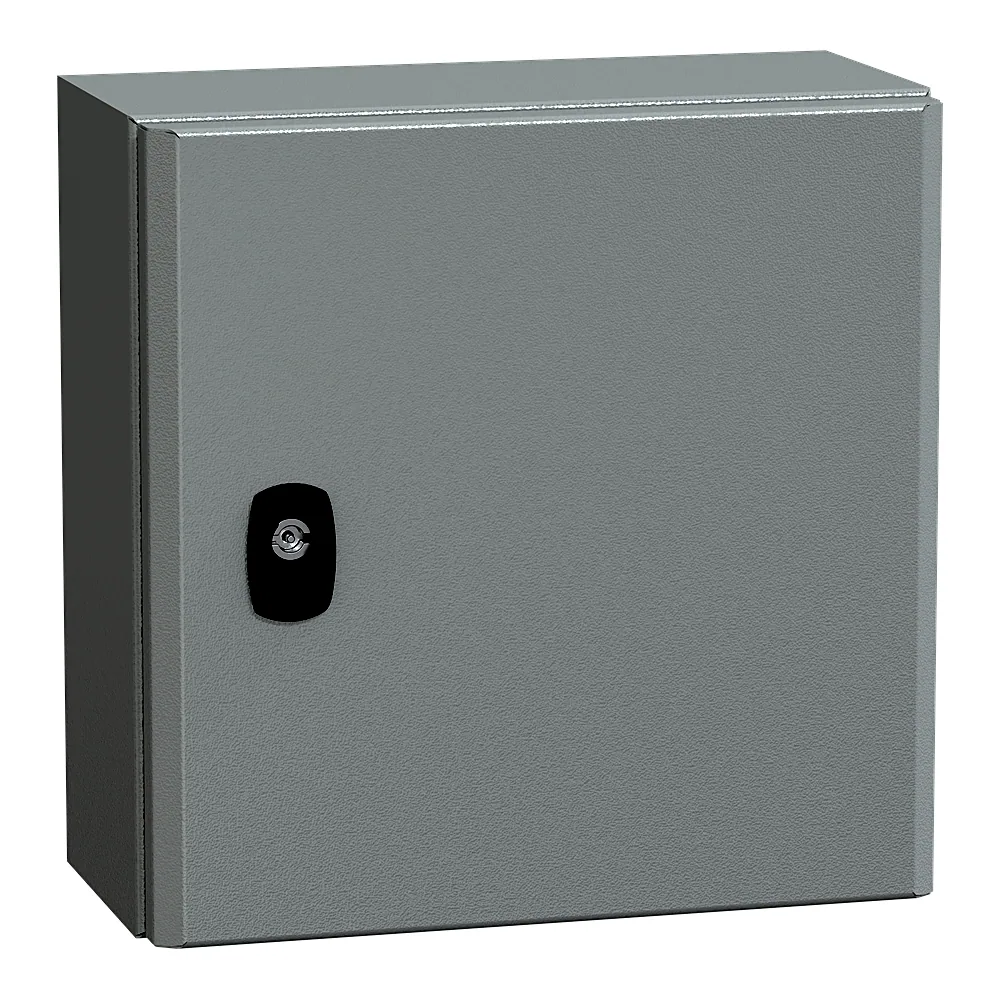 Шафа металева Spacial S3D 300х300х150 мм IP66 з монтажною панеллю Schneider Electric NSYS3D3315P