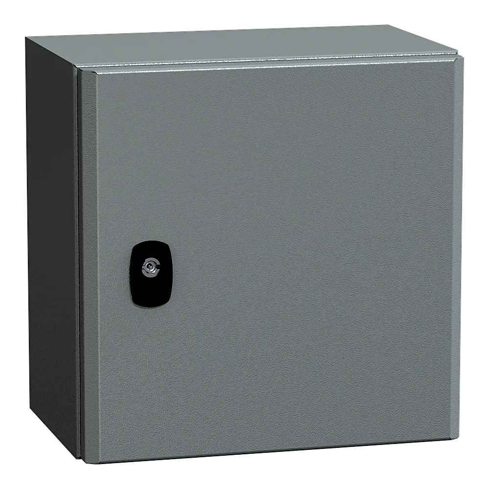 Шафа металева Spacial S3D 300х300х200 мм IP66 з монтажною панеллю Schneider Electric NSYS3D3320P