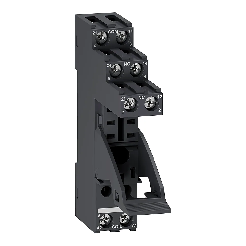 Цоколь для реле RXG 2CO 5 А з гвинтовими клемами Schneider Electric RGZE1S48M