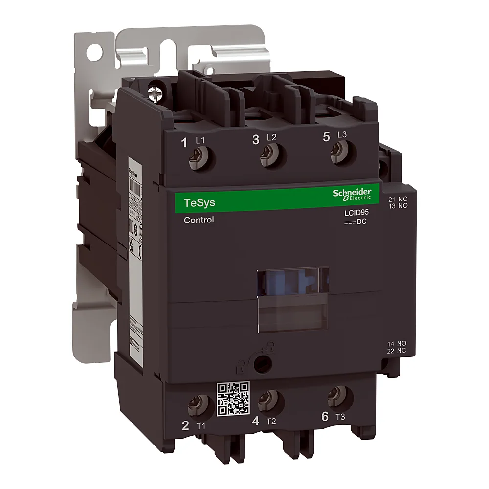 Контактор TeSys Deca 3P 95 А 1NO+1NC котушка 24 В DC Schneider Electric LC1D95BD