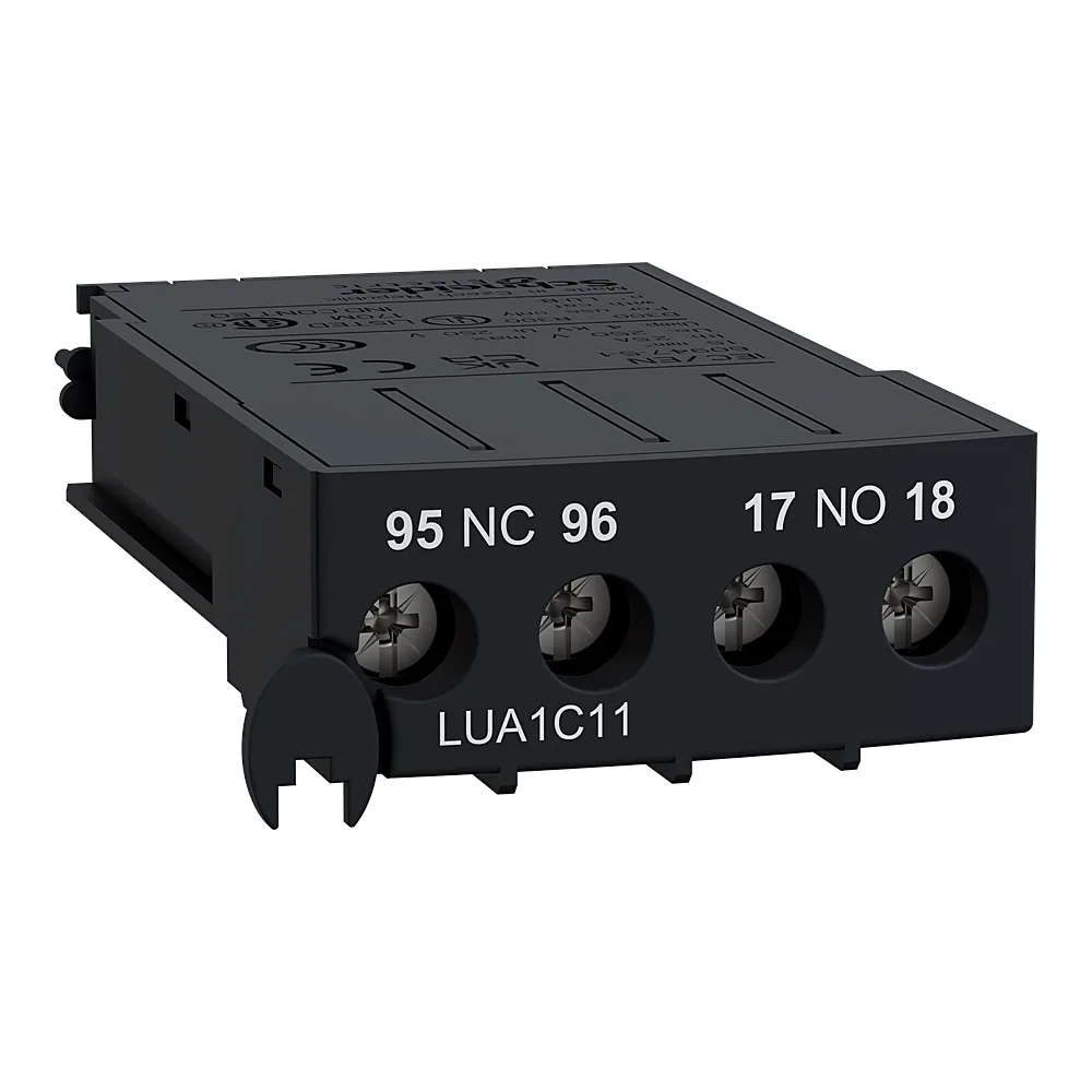 Додатковий контакт TeSys U сигналізації готовності 1NO+1NC з клемником Schneider Electric LUA1C11