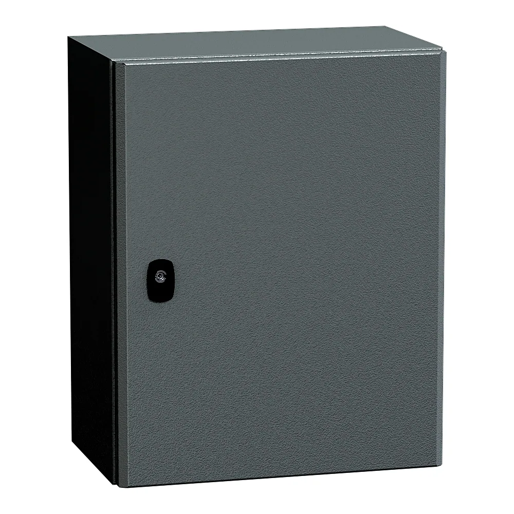 Шафа металева Spacial S3D 500х400х250 мм IP66 з монтажною панеллю Schneider Electric NSYS3D5425P