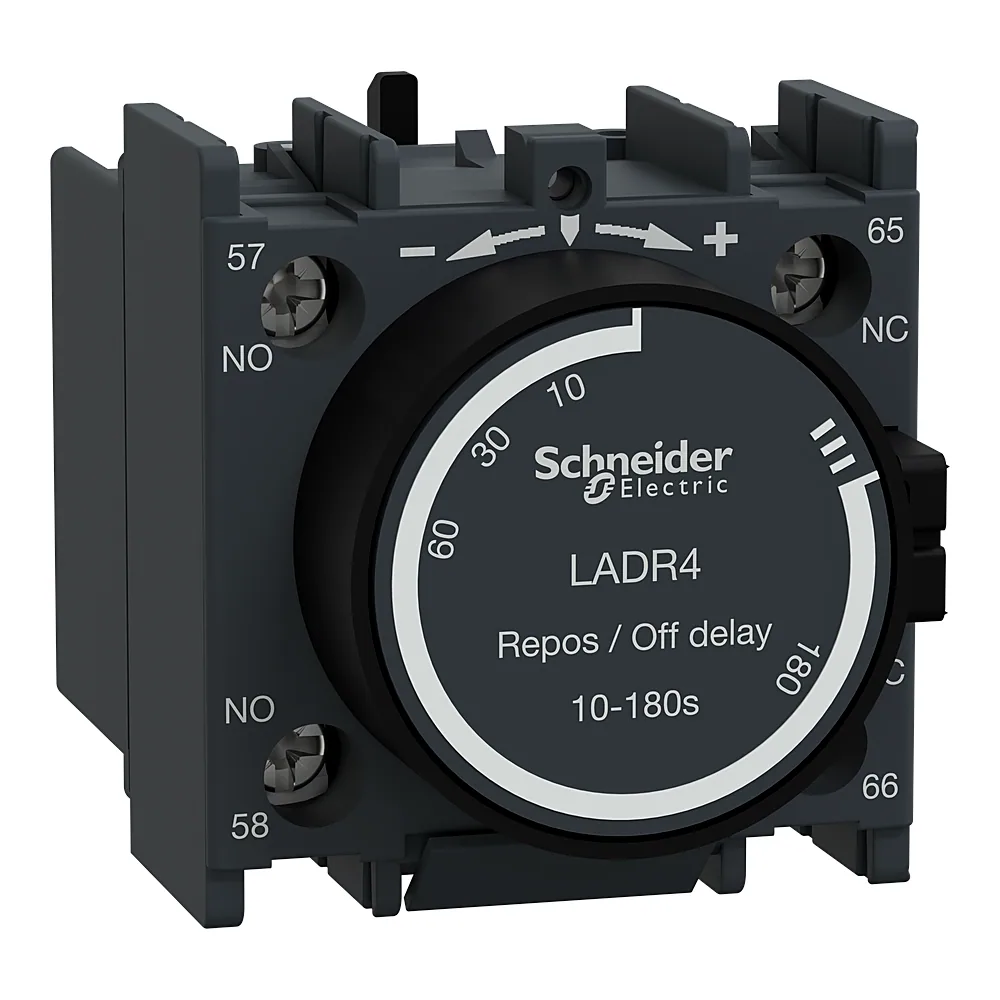 Модуль затримки часу на вимикання 10-180 с 1NO+1NC Schneider Electric LADR4