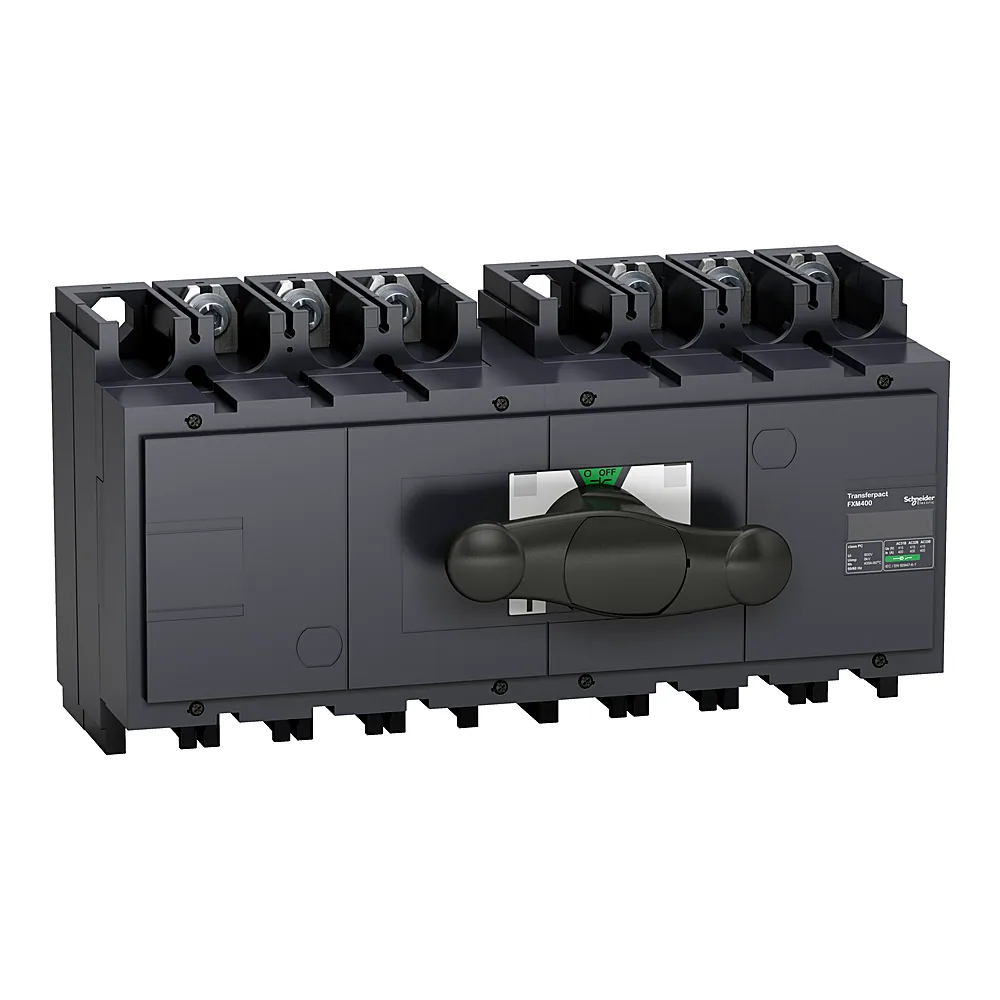 Перемикач навантаження INS400 3P+3P 400 А (1-0-2) Schneider Electric 31150
