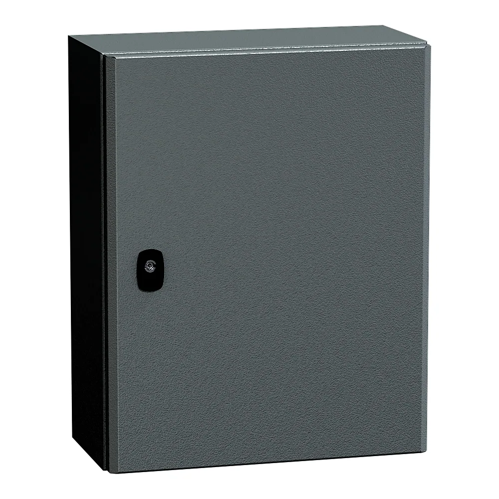 Шафа металева Spacial S3D 500х400х200 мм IP66 з монтажною панеллю Schneider Electric NSYS3D5420P