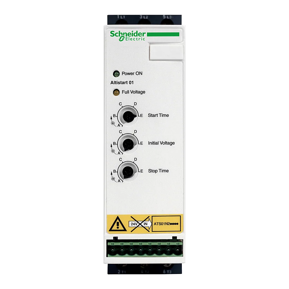 Пристрій плавного пуску Altistart ATS01 32 А 15 кВт 380-415 В 3-фазний з байпасом Schneider Electric ATS01N232QN