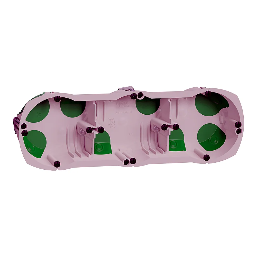 Коробка установочна Multifix Air 3-постова 71х215х39 мм IP40 Schneider Electric IMT35031