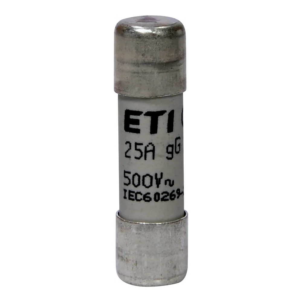 Запобіжник ETI CH10x38 gG 25A 500V 2651021