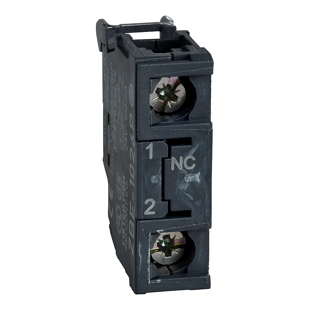 Блок-контакт 1NC з гвинтовим затискачем Schneider Electric ZBE202