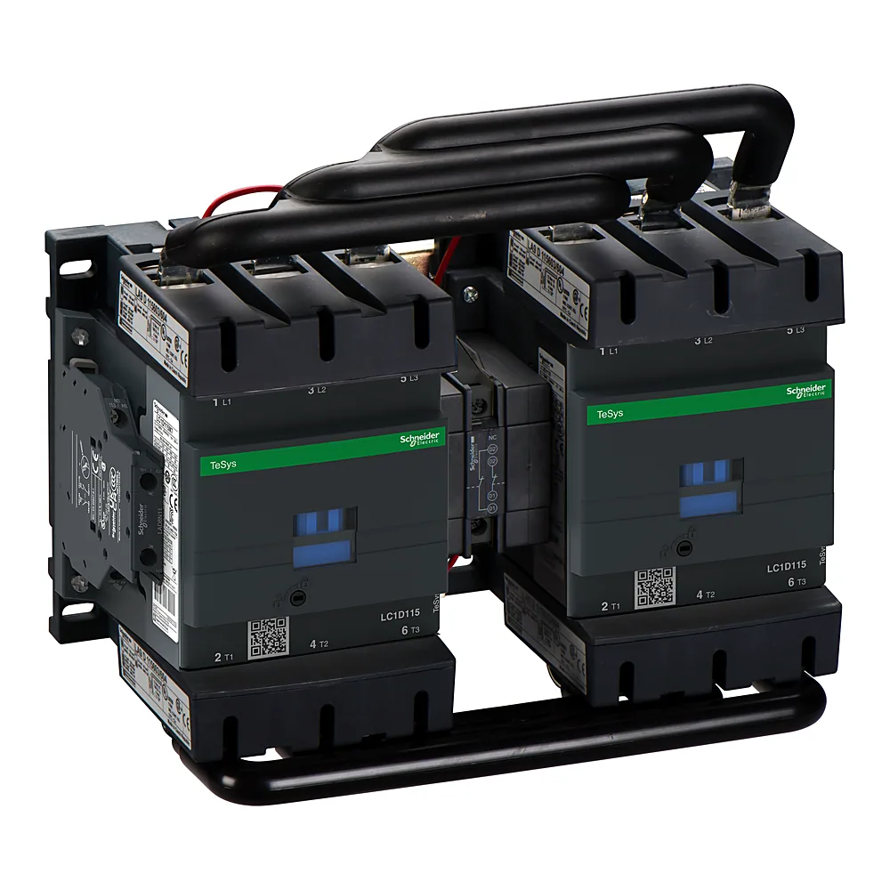 Контактор TeSys Deca реверсивний 3P 115 А 1NO+1NC котушка 230 В AC 50/60 Гц Schneider Electric LC2D115P7