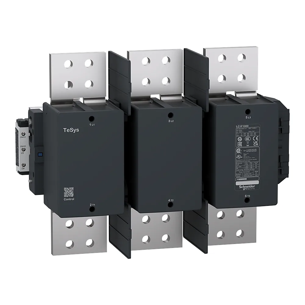 Контактор TeSys F 3P 1000 А 450 кВт котушка 230 В AC 40-400 Гц Schneider Electric LC1F1000P7