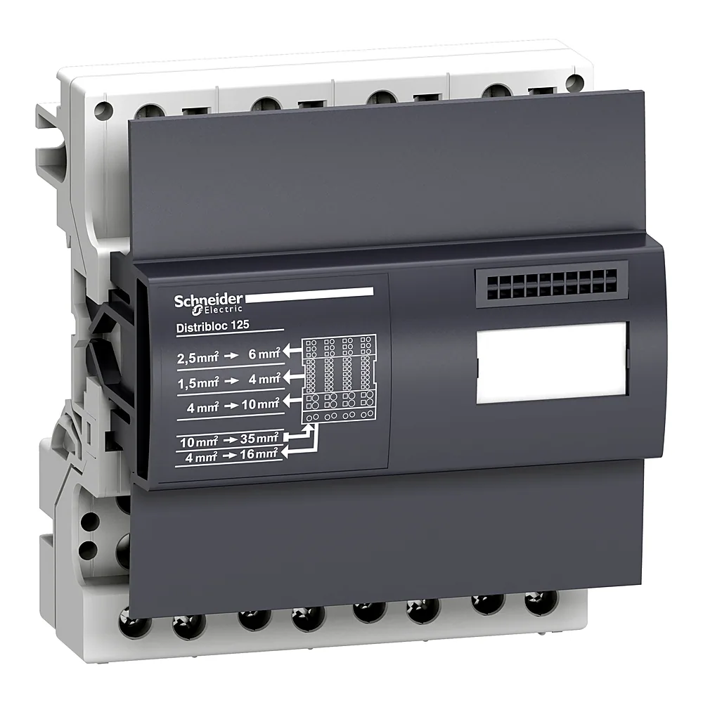 Блок розподільчий Linergy DX 4P 125 А Schneider Electric LVS04045