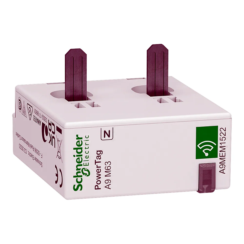 Датчик електроенергії Acti9 PowerTag M63 1P+N нижній Schneider Electric A9MEM1522
