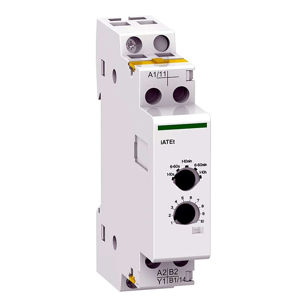 Блок затримки часу Acti9 iATEt 24-240 В AC 5 типів витримки Schneider Electric A9C15419