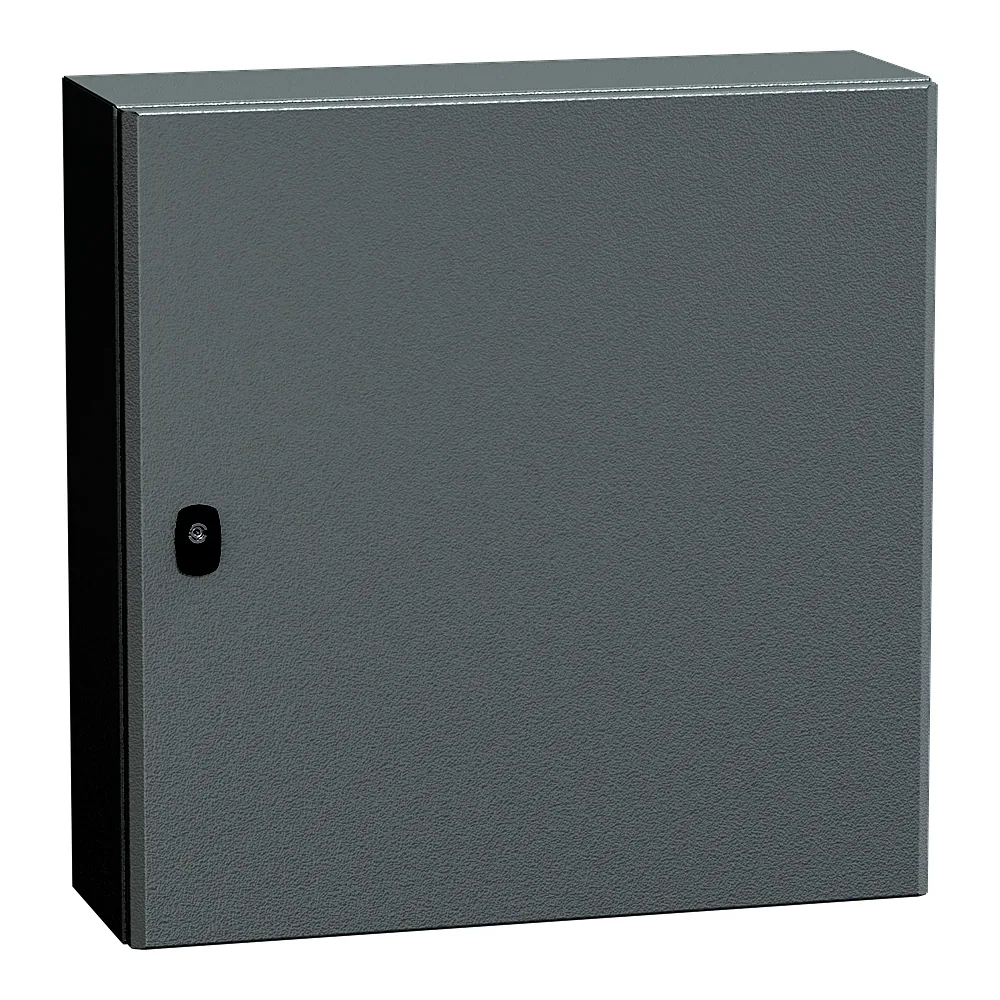 Шафа металева Spacial S3D 600х600х200 мм IP66 з монтажною панеллю Schneider Electric NSYS3D6620P