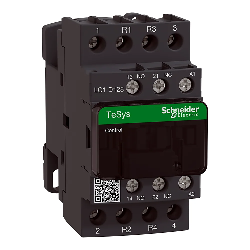 Контактор TeSys Deca 4P 2NO+2NC 25 А AC-1 котушка 48 В AC 50/60 Гц Schneider Electric LC1D128E7